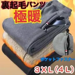 ３ＸＬ 男女兼用 防寒 スウェット 裏起毛パンツ 裏ボア スポーツ 極暖 秋冬