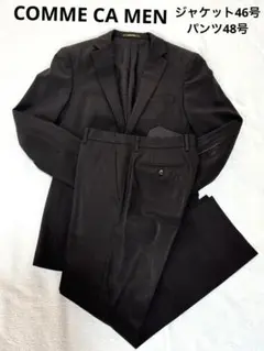 COMME CA MEN スーツセット ブラック