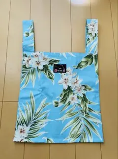 ハワイアン柄　エコバッグ　サブバッグ