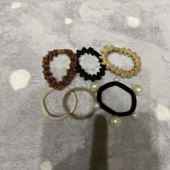 iijo ヘアゴム　6個セットC