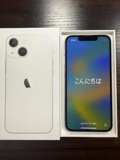 iPhone 13mini スターライト 128GB 本体 充電ケーブル付き