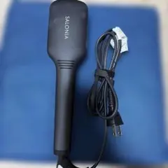 SALONIA ブラシヘアアイロン ブラック