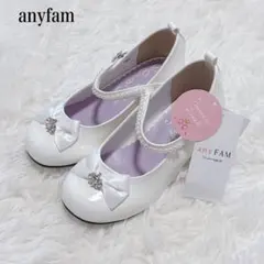 新品　any FAM フォーマルシューズ 20.0cm ホワイト　発表会　入学式