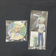 くじ引き堂 Dr.STONE 読書の秋編 石神千空 アクリルスタンド 缶バッジ