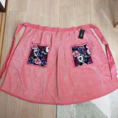 ホットマン　アルパロ　シェニール織　サロンエプロン　未使用品