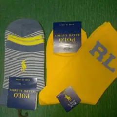 ラルフローレン　レディースソックス　２２−２４　２３−２５　２足セット　新品