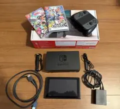 Nintendo Switch 本体＋ソフト2本 スマブラ スプラ2