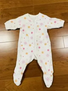 ユニクロ　ロンパース(マイクロフリースオールインワン)