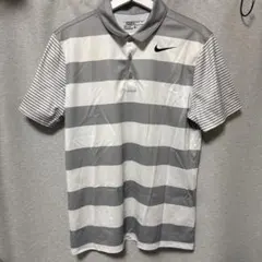 Nike Golf DRI-FIT ストライプシャツ M
