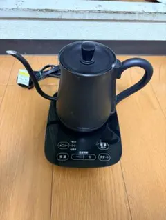 アイリスオーヤマ 温度調節機能付き電気ケトル IKEC600T ブラックのサムネイル