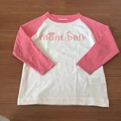 mont-bell ラグランスリーブ Tシャツ 100