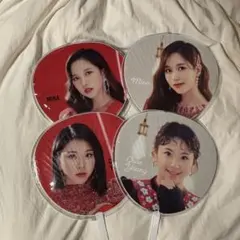 Mina Chae Young うちわ 4枚セット