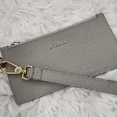✨️美品✨️ FURLA フラグメントケース コインケース カードケース グレー