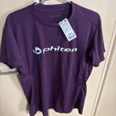phiten RAKUシャツ 半袖 Mサイズ パープルのサムネイル