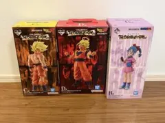 一番くじ ドラゴンボール B賞 ブルマC賞 孫悟空D賞 超サイヤ人