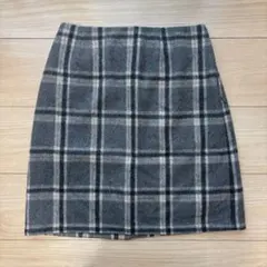 archives 台形 ミニスカート チェック グレー アルシーヴのサムネイル