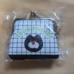 mojojojo ♡ PVCがま口ポーチ　黒