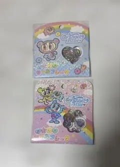 エンジェルブルー おはじきシールフレーク 2種セットのサムネイル