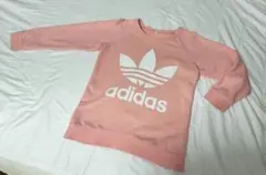 adidas ピンク トレーナー