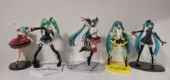 魔法少女まどか☆マギカ フィギュア台座 5点セット ダイヤ クリスタル