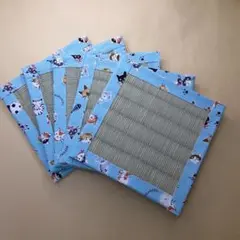 ★畳コースター5枚組★　猫♪︎