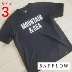 BAYFLOW ベイフロー プリント Tシャツ ブラック サイズ3のサムネイル
