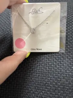 Glitz Wave サークルモチーフネックレス♡新品