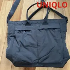 【美品】UNIQLO　男女兼用 2WAYユーティリティバッグ