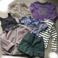 子供服 女の子 ジェニー JENNI ブランシェス GU ミニスカート ボア