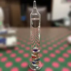 ガリレオ温度計 インテリア ガラス 置物