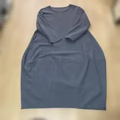 ワンピース　コクーンスタイル　グレー　Ｍ