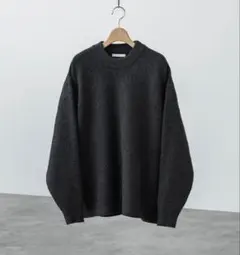 MELANGE AZE LOOSE KNIT WYM LIDNM Sサイズ