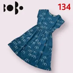 Bobo Choses 　コットンリネンワンピース　134のサムネイル