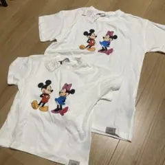 ミッキー ミニー Tシャツ 2枚セット