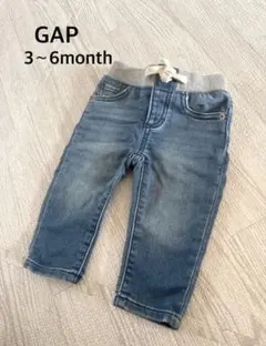 GAP デニム風パンツ 3〜6ヶ月