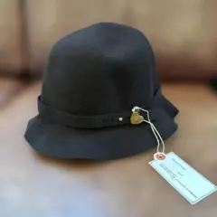 Waste(twice)×Racal ラビットファー製ハットダークブラウン未使用