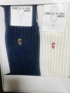 【新品未使用品】COMME CA DU MODE リブソックス 2足セット