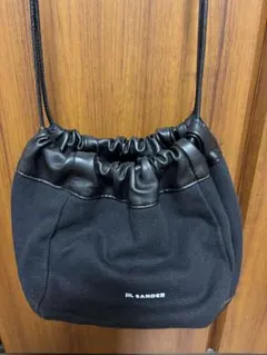 ジルサンダー　ドロースリング　巾着ショルダーバッグ　2way