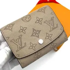 【超極美品】ルイヴィトン マヒナ ポルトフォイユ イリス コンパクト ガレ