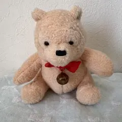 レア タグ付き レトロな茶色プーさん ぬいぐるみ くまのプーさん