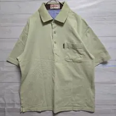 McGREGOR ライトグリーン ポロシャツ Lサイズ ゆったりサイズ