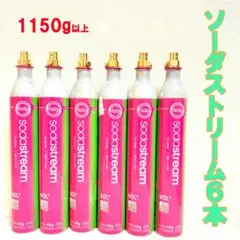 5_01823 ソーダストリームガスシリンダーピンク6本 - メルカリ