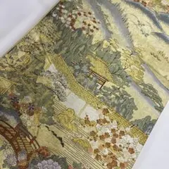 【衝立より取り外し】京都名所 西陣織 金箔画 浮世絵風 日本画 伝統工芸 アート 衝立より取り外し】京都名所 西陣織 金箔画 浮世絵風 日本画 伝統工芸