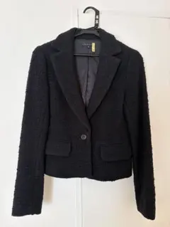 theory ツイードジャケット　ブラック