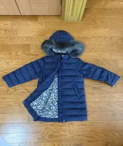 ユナイテッドアローズ　グリーンレーベル　ダウンコート 115cm ネイビー