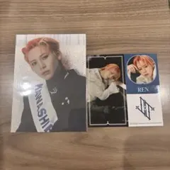 JO1 川尻蓮 ポストカード FC盤 ステッカーA盤