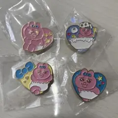 おぱんちゅうさぎ　ブローチ　セット