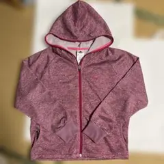 adidas トレーニングウェア　ジャージ　上　ピンク　M スポーツ