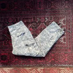 米軍実物 ミリタリー ダブルニー カーゴパンツ 迷彩 デジカモ Mのサムネイル