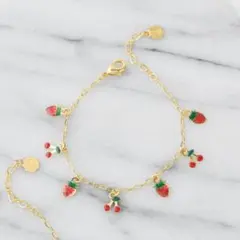 ガーデニングモチーフ チャームブレスレット ミキモト真珠島 